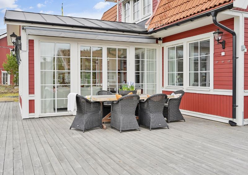 projekt Byggnation av uterum i Strandhem, Gessie Villastad