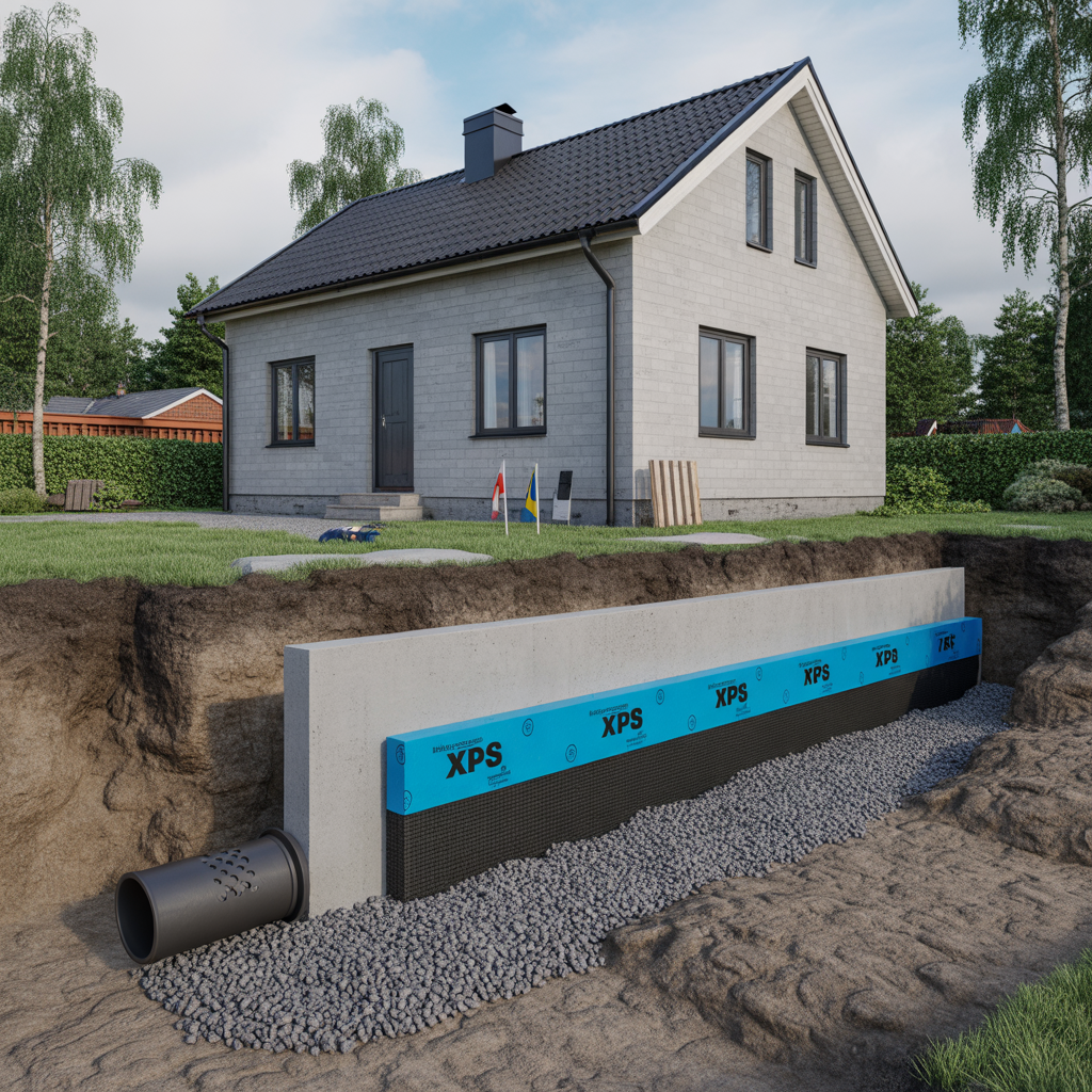 isolera kallarvagg utifran kostnad material och dranering