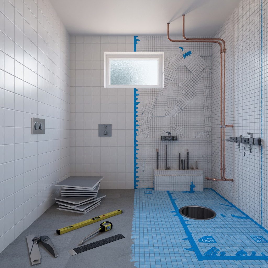 renovera badrum kostnadsposter tidsplan och vatrumsregler