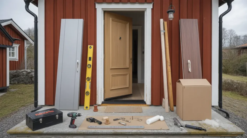 byta ytterd rr i villan materialval s kerhet montering och kostnad inkl rot avdrag