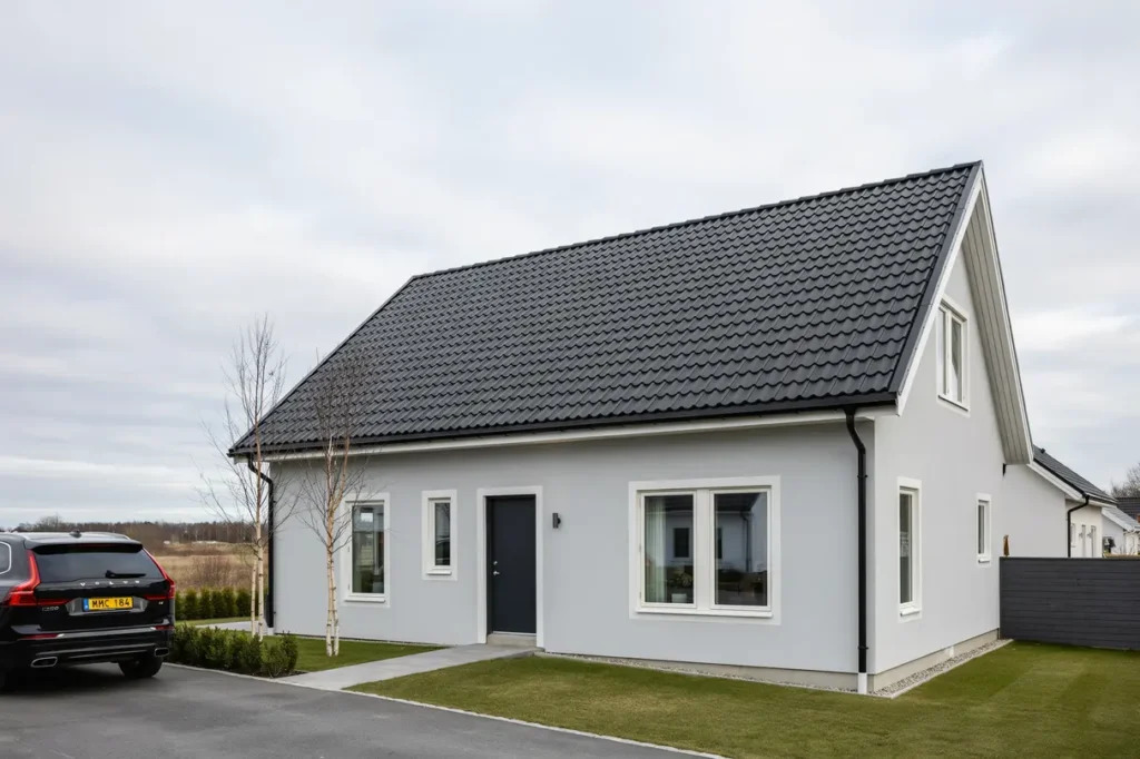 takoml ggning med ny papp l kt och betongpannor i bunkeflostrand klagshamn